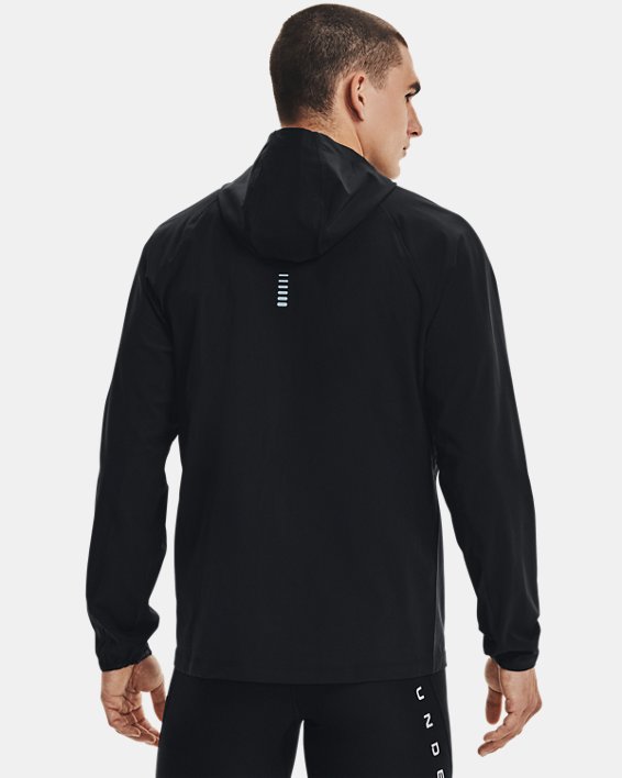 Under Armour Outrun The Storm Jacket Hooded Mens Anorak 1318013 357 